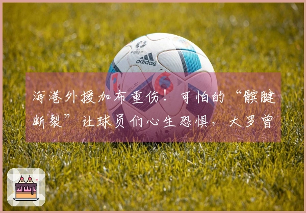 海港外援加布重伤！可怕的“髌腱断裂”让球员们心生恐惧，大罗曾三度受此折磨