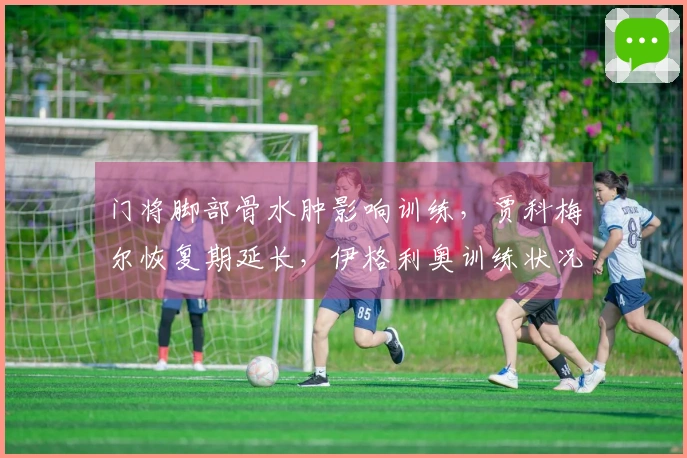 门将脚部骨水肿影响训练，贾科梅尔恢复期延长，伊格利奥训练状况不明。