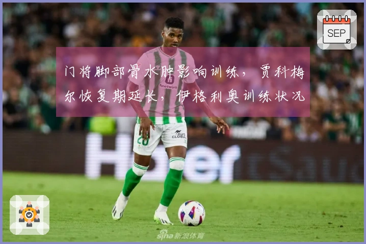 门将脚部骨水肿影响训练，贾科梅尔恢复期延长，伊格利奥训练状况不明。